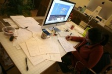 Interior designing course sketching
